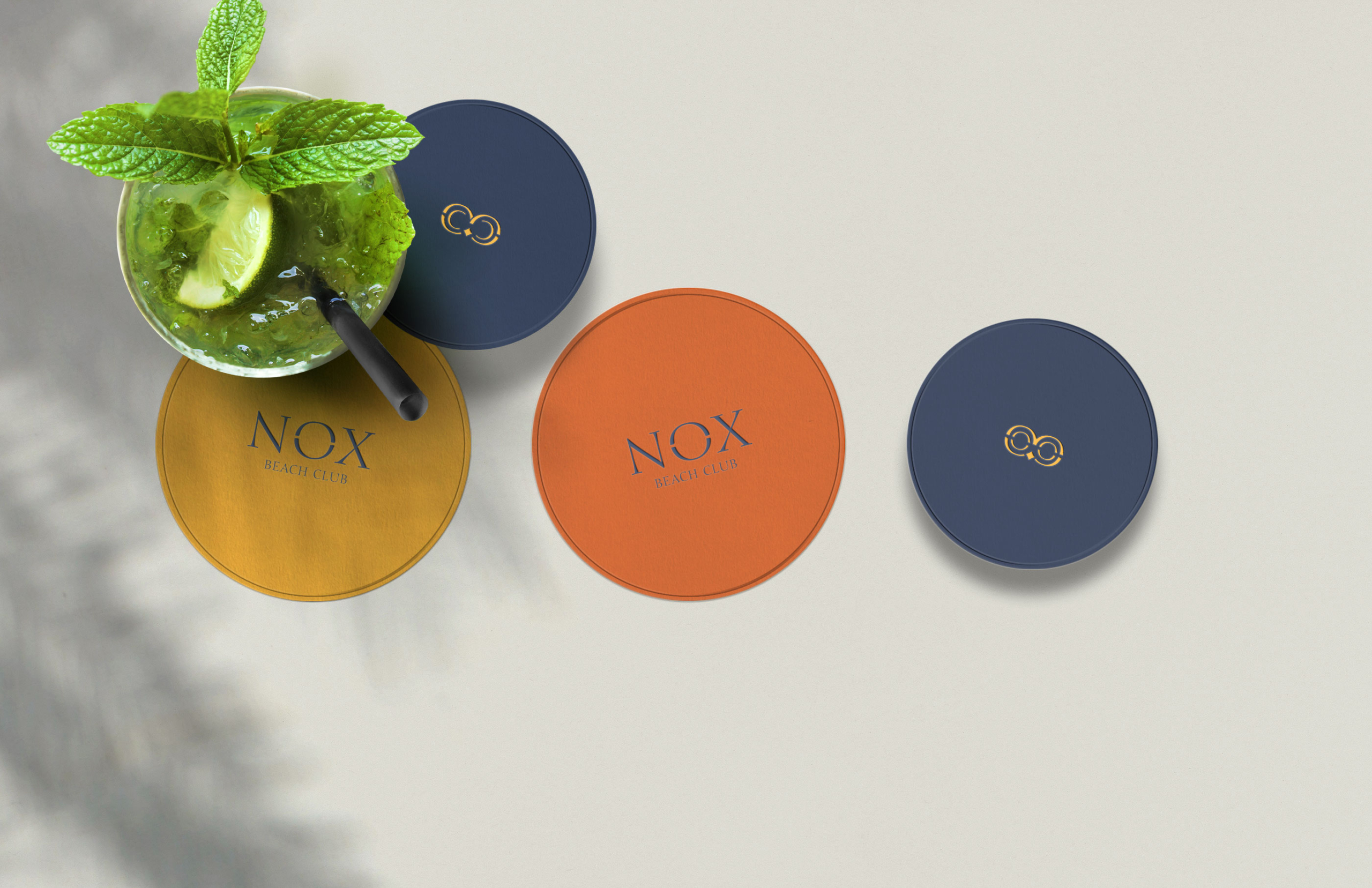 Thirty30 Rosewood Hoiana Nox Beach Club coaster Design