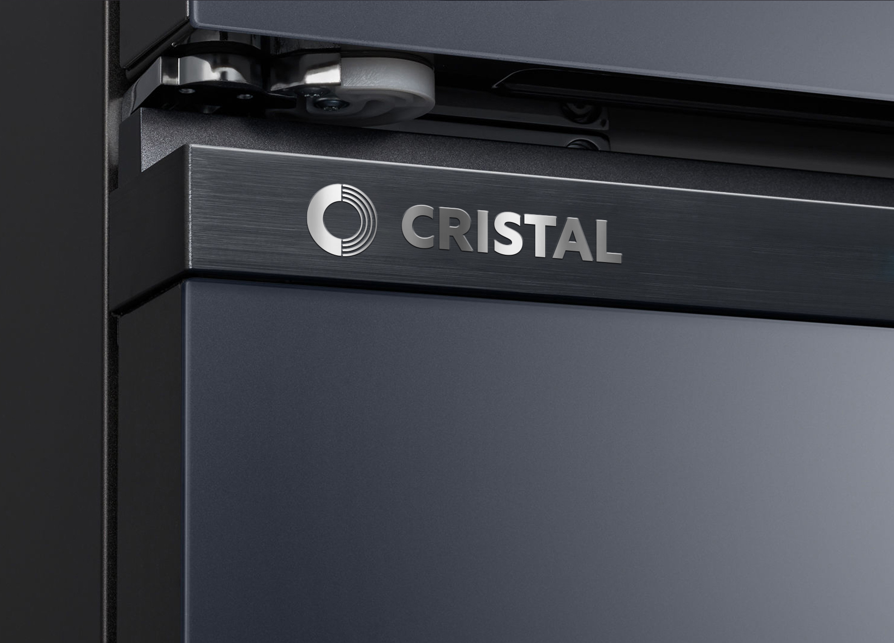 Cristal Fridge Door Logo